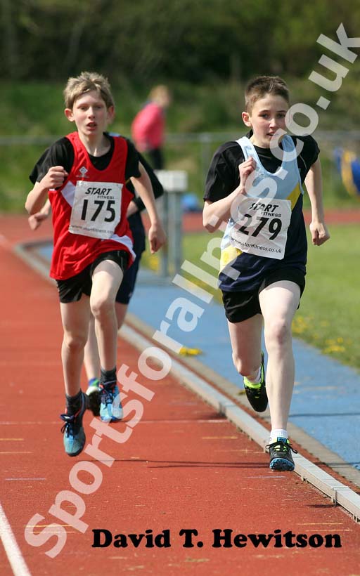 No 279, 800 metres, Shildon Track and Field.